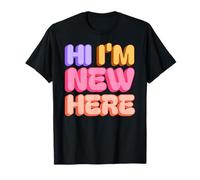 Traje de bebé para niños pequeños Hi I'm New Here Camiseta
