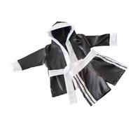 Traje de boxeo para bebé, tela suave y transpirable, fácil de vestir, recién nacido para ocasiones especiales, disfraz de sesión de fotos de bebé, cumpleaños, sesión de fotos, disfraz de boxeo