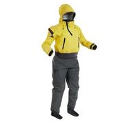 Traje de Buceo Unisex Adulto Traje seco de Kayak for Mujer, Impermeable, con Juntas látex, Tejido Transpirable y Sobrefalda Ajustable(M)
