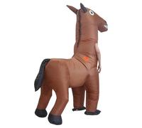 Traje de caballo inflable - Walking Active Blow-Up Size Fits All | Festival Stage Performance & Themed Party Outfit | Fun Mischievous Costume Events, Holidays, And Celebrations