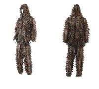 Traje de camuflaje de hoja de arce 3D, traje biomimético con capucha para observación de aves y fotografía al aire libre (185-190 cm)