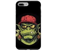Traje de cara de ogro genial con gorra y gafas de sol Carcasa para iPhone 7 Plus/8 Plus