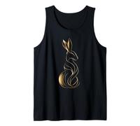 Traje de conejo de Pascua dorado para niñas, decoración de Pascua para mujer Camiseta sin Mangas