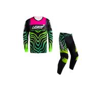 Traje de Cross Leatt 3.5 V.27 Joven Rosa TigreS Rosa Tigre