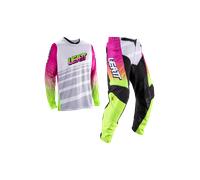 Traje de cross Leatt 3.5 V26 Joven Retro RosaS Retro Rosa