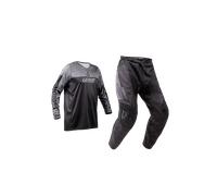 Leatt Moto Ride Kit 3.5 V26 Conjunto de camiseta y pantalones de motocross, negro/antracita, Talla 3XL