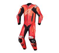 Traje de cuero Alpinestars GP Plus V4 Sprint 1 pieza rojo/fluo/rojo medio/blanco