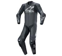 Traje de cuero Alpinestars Missile V2 Ward 1 pieza - negro/gris metálico (1024)