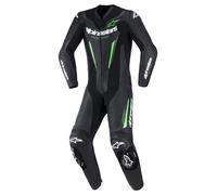 Alpinestars GP Force V2, traje de cuero 1pcs. 54 male Negro/Verde