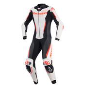Alpinestars Stella GP-R7, traje de cuero 1pcs. mujeres 46 female Blanco/Negro/Rojo Neón