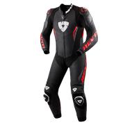 Traje De Cuero Para Moto REV'IT! Argon 3 Negro/Rojo Neón56 Negro,Rojo Neón
