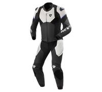 Traje De Cuero Para Moto REV'IT! Combi Beta 2 Negro/Gris Claro56 Negro,Gris Claro