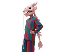 Traje de dinosaurio esqueleto de peluche - Disfraz de animal de fantasía de cuerpo entero tejido suave, disfraz de carnaval creativo estilo prehistórico detalles artísticos | Disfraz ropa
