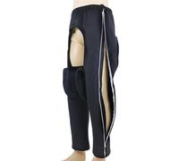 Traje de enfermería Pantalones de cuidado del paciente con cremalleras, ropa de enfermería de algodón, pantalones abiertos para pacientes con parálisis para pacientes postrados