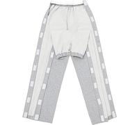 Traje de enfermería Pantalones para el cuidado del paciente con incontinencia, pantalones postquirúrgicos completamente abiertos, batas de hospital, ayuda de enfermería