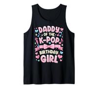 Traje de Fiesta de cumpleaños con Texto en inglés Daddy of The Birthday Camiseta sin Mangas
