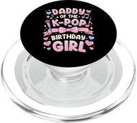Traje de Fiesta de cumpleaños con Texto en inglés Daddy of The Birthday PopSockets PopGrip para MagSafe