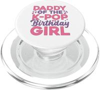 Traje de Fiesta de cumpleaños con Texto en inglés Daddy of The Birthday PopSockets PopGrip para MagSafe