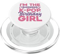 Traje de Fiesta de cumpleaños con Texto en inglés I'm The Birthday Girl PopSockets PopGrip para MagSafe