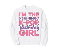 Traje de Fiesta de cumpleaños con Texto en inglés I'm The Birthday Girl Sudadera