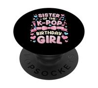 Traje de Fiesta de cumpleaños de la Hermana del Anime K Pop Girl Sister PopSockets PopGrip Adhesivo