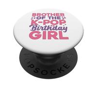 Traje de Fiesta de cumpleaños del Hermano del Anime K Pop Girl Bros PopSockets PopGrip Adhesivo