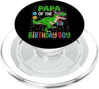 Traje de Fiesta de cumpleaños Papa of The Dinosaur Squad Grandpa PopSockets PopGrip para MagSafe