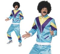 Traje De Fiesta De Hombre Shell Suit Scouser De La Moda De Los Años 80
