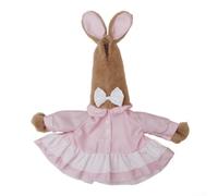 Traje de figura de ganso para fiestas de primavera con falda de huevo y sombrero de conejo para modelos de hormigón de 23 pulgadas (A)