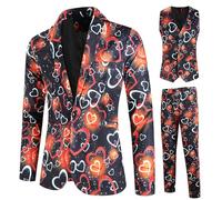 Traje De Flores Hombre Traje Camisas Gala Marcas Tenis Sudadera Rayas Entallado Extravagantes Económicos Quinceaños Largo Sale Correr Nochebuena Un Medianoche Corte Coreanos