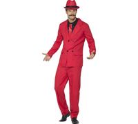 Traje de Gángster 1920s Hombre Disfraz 20s Zoot Suit Adultos Nuevo M-XL