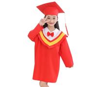 Traje de graduación para niños Conjunto con Borla y Faja 2025 Cape jardín Infantes Preescolar/guardería Sombrero a Juego en Edad Preescolar