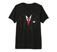 Traje de Halloween Disfraz Fácil de Presidente de EE. UU Camiseta Premium