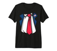 Traje de Halloween Disfraz Fácil de Presidente de EE. UU Camiseta Premium