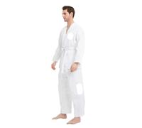 Traje De Judo Trajes profesionales de Judo, uniforme Taekwondo, traje Doboks for estudiantes, Kimono, ropa artes marciales, Fitness Gi manga larga(XL-170CM)