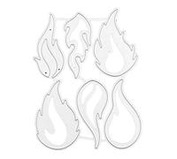 Traje de Llama de Acero al Carbono Corte Para La Plantilla De Repujado Plantilla Papel Molde Papel A Muerto Para Hacer Tarjetas Al Distancia