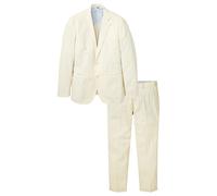 Traje de mezcla de lino ligero, regular fit (2 piezas) 50