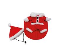 Traje de Navidad con capucha ajustable para perros Croci