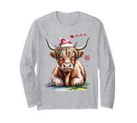 Traje de Navidad de Vaca de Las Tierras Altas, Idea para Mujer, Vaca de Las Manga Larga