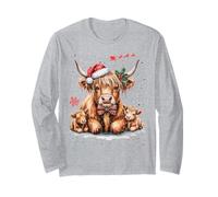 Traje de Navidad de Vaca de Las Tierras Altas, Idea para niños, Vaca de Las Manga Larga