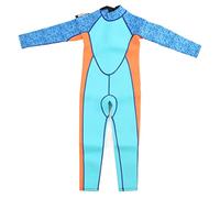 Traje de Neopreno cálido para niños, protección Solar, Manga Larga, 2,5 mm, para Surf, natación, Buceo y esnórquel. (Tamaño 10)