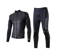 Traje de neopreno para hombre Trajes de buceo Tri Traje de baño impermeable Traje de triatlón Traje de una pieza Natación Conjunto de Buceo Camiseta de neopreno para Natación Corto Traje de buceo