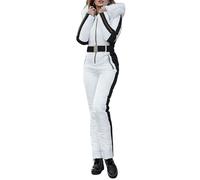 Traje de nieve para mujer, mono de esquí de una pieza, impermeable, resistente al viento, invierno, cálido, mono de esquí de una pieza, traje de esquí para senderismo, escalada, snowboard aislado para