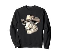 Traje de oveja salvaje oeste trayendo las risas para hombre y mujer Sudadera