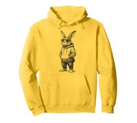 Traje de Pascua Cool Bunny - Conejo de moda con gafas de sol Sudadera con Capucha