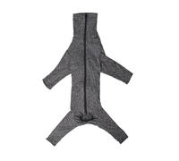 Traje de perro con control de desprendimiento para perros de recuperación de cirugía en interiores, overol de una pieza, camisa calmante para la ansiedad, para perros machos y hembras, overol para