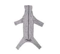 Traje de perro con control de desprendimiento para perros de recuperación de cirugía en interiores, overol de una pieza, camisa calmante para la ansiedad, para perros machos y hembras, overol para