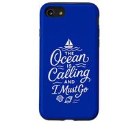 Traje de Playa de Estrellas de mar The Ocean is Calling and I Must Go Carcasa para iPhone SE (2020) / 7/8