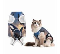 Traje de recuperación de ballenas asesinas y aves de presa para perros, gatos después de la cirugía, camisa de recuperación de mascotas, mamelucos para perros, traje de recuperación de cirugía para
