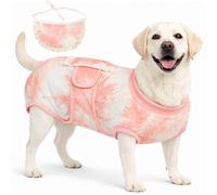 Traje de recuperación de cirugía para perros, alternativa de collar electrónico y cono, mameluco quirúrgico para perros, hembras y machos después de esterilizar, trajes de cuerpo suave para después de